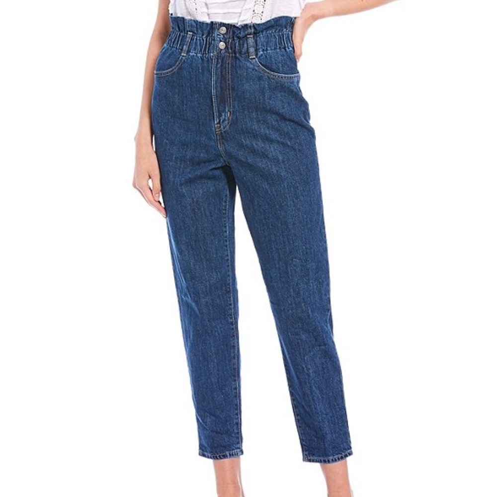 Levi's 80s High Rise Paperbag Taper Jean 14/32 NEW